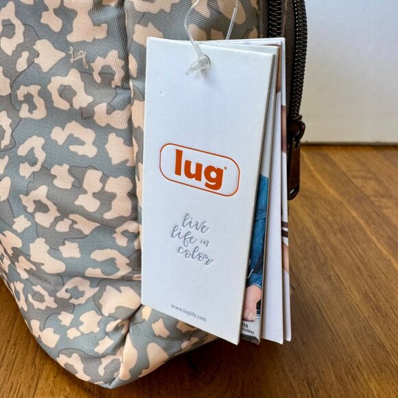 LUG Ranger Crossbody Bag Rodeo Wallet Leopard Pearl New Matching 2 Piece Set NWT - Picture 8 of 16